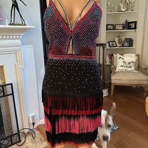 Ballroom Rhythm/Latin competition dance dress